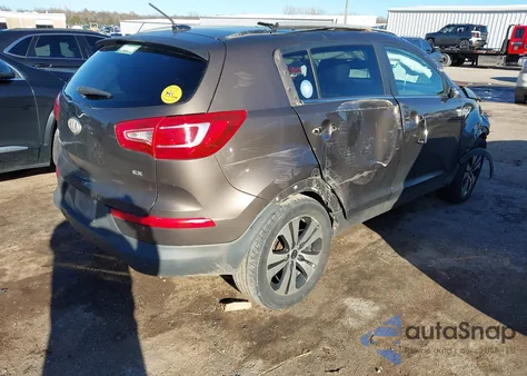 2012 Kia Sportage Ex z USA, uszkodzony, nr VIN KNDPC3A24C7348600